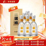 今世缘 国缘淡雅 浓香型白酒 52度 500ml*6瓶 整箱装 婚庆喜宴 送礼