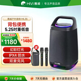 惠威（HiVi）手提音响户外便携无线蓝牙音响露营大功率k歌麦克风音箱一体机360度环绕防水高音质音响 ML35 
