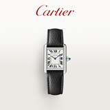 CARTIER卡地亚坦克系列手表瑞士正品长方形女士石英表男士情侣表男表女表 29.5*22mm皮带款