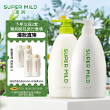 惠润（SUPER MiLD）绿野芳香洗发水600ml+护发素600ml男女柔顺洗护套装