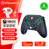 PowerA微软官方授权xbox游戏发光手柄 支持pc steam电脑xbox series双影奇境怪物猎人明末渊虚之羽