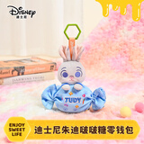 迪士尼（Disney）疯狂动物城朱迪钱包耳机钥匙包毛绒玩具挂件送闺蜜礼物女