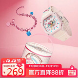 Dickies小学生手表女可爱粉色初中生儿童手表礼盒送女生日圣诞礼物CL-479