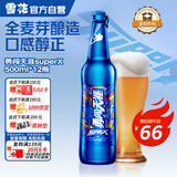 雪花啤酒（Snowbeer）勇闯天涯superX 500ml*12瓶 雪花小蓝瓶热门商品