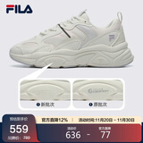 FILA 斐乐女鞋跑步鞋火星2代复古老爹鞋休闲鞋运动鞋