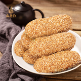 麻粩伯麻枣芝麻蓼花糖老式糕点休闲零食特色小吃250克独立包装雪枣特产