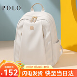 POLO双肩包女旅行大容量背包商务出差书包休闲百搭背包生日礼物送女友