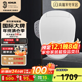 科勒（KOHLER） 智能马桶盖家用智能坐便盖板马桶座圈清舒宝洁身器冲洗暖风盖板 速热全功能款K-18649T极速达