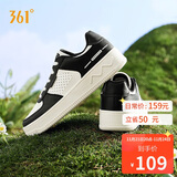361°运动女鞋秋冬季透气开学厚底增高小白休闲板鞋子女682426611-4