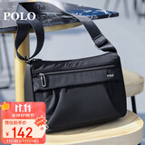 POLO单肩包男士斜挎包男机能风男包大容量邮差包运动挎包iPad包手机包