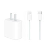 苹果充电线正品原装20w快充套装原装数据线iPhone17/16/15/14/13 (15–17机型)20W头+1米双C编织线