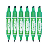 斑马牌（ZEBRA）大麦奇双头记号笔 油性标记笔 物流大头笔 签名马克笔 MO-150 绿色 10支装