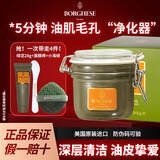 贝佳斯（Borghese）美国进口绿泥清洁面膜涂抹式深层清洁改善黑头控油进口泥膜 【深层清洁】绿泥212g