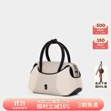 古良吉吉棒球波士顿包小号包包女斜挎包新款手提包鸳鸯棕复古单肩包斜挎包 熊猫白 现货 无规格