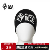 黑冰（BLACKICE） 秋冬户外男女通用跑步运动针织帽城市休闲保暖毛线帽冬季帽子 Z2141-冰山-黑