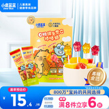 小鹿蓝蓝0糖维生素C棒棒糖卡皮巴拉联名双拼口味 宝宝儿童零食棒棒糖50g