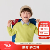 巴拉巴拉童装2024儿童毛衣中大童女童宝宝套头男童百搭打底潮208424103217