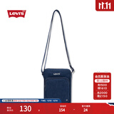 Levi's【商场同款】李维斯男士美式时尚个性随搭牛仔斜挎包000IN 深蓝 标准包