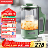 摩飞电器（Morphyrichards）养生壶便携煮茶器烧水壶养生杯小型办公室家用多功能煮茶壶一体热水壶0.6L MR6086 绿