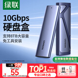 绿联M.2 NVMe固态硬盘盒 Type-C3.2移动硬盘盒 适用笔记本电脑iPhone 16手机外接SSD硬盘盒 铝合金散热