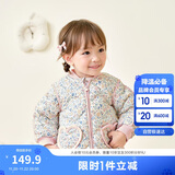 巴拉巴拉儿童羽绒服三防轻薄棒球领外套男童女童装2025秋冬装209425107202