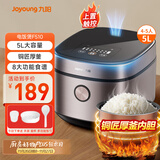 九阳（Joyoung）5升大容量4~5人电饭煲电饭锅八大烹饪菜单大火快煮智能预约微压多功能5L饭煲F510