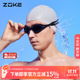 洲克 ZOKE成人泳镜男女大框平光防雾高清比赛专业游泳镜614501105-5
