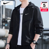 耐克（NIKE）外套男装上衣 25冬季新款运动服梭织立领防风衣休闲透气速干夹克 CZ9071-010/晒图退10 XL 【180】体重150~170斤左右