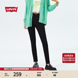 Levi's李维斯女士复古721高腰紧身铅笔裤经典美式黑色窄版牛仔裤 000 24 (28)