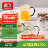 富光玻璃杯水杯子茶杯具凉水杯牛奶啤酒果汁杯子耐高温马克杯家居馆
