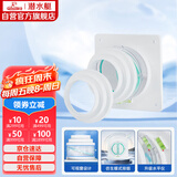 潜水艇（Submarine）AS100卫生间止逆阀排风扇浴霸止回阀升级版可视透窗