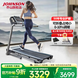 乔山（JOHNSON）家庭用小型跑步机减震可折叠走步机坡度可调室内健身运动器材TR5 三级避震|占地小|2.0HP_TR5.0_Horizon