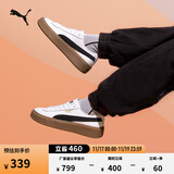 彪马（PUMA）【厚底鞋】增高黑白松糕鞋女复古休闲板鞋PLATFORM394369 白-黑色-01 38