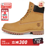 添柏岚踢不烂男鞋大黄靴马丁靴工装靴户外休闲鞋防水登山鞋10061W宽版 小麦黄 此品牌做工粗犷，介意慎拍 42