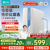 云米（VIOMI）净水器小蓝调600G+净饮机 小京龙厨下家用净水机6年反渗透直饮机长效滤芯 以旧换新 已接入米家APP 【性价比首选】蓝调600G+