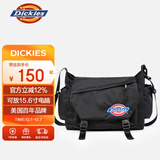 Dickies斜挎包男士邮差包女DK休闲单肩包学生轻便书包帆布包大容量挎肩包