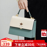 蔻一（Cnoles）包包女士款2025年最新款牛皮女生高端斜挎包通勤大容量单肩包