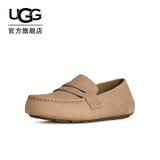 UGG春季男士时尚舒适平底浅口简约豆豆鞋乐福鞋 1166762SAN|沙色41