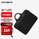 新秀丽（Samsonite）手提电脑包商务男女单肩公文包14英寸苹果笔记本包大容量文件包