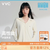 VVC防晒衣女夏季新款防紫外线宽松短款外套时尚洋气外套 燕麦奶 L 