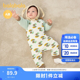 巴拉巴拉婴儿连体衣宝宝新生儿衣服爬服哈衣2025撞色时尚可爱209325120202