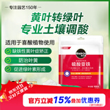 美乐棵硫酸亚铁花肥水溶肥调酸预防植物叶黄肥料100G