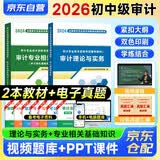 初中级审计师2026辅导教材 审计理论与实务+审计专业相关知识（套装共2册）赠网课+题库软件含章节练习真题模拟 可搭配复习指南网课视频练习题历年真题