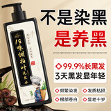DR.LARSSNE 郎森博士何首乌洗发水侧柏叶纯植物养发黑发治根神器去屑止痒控油