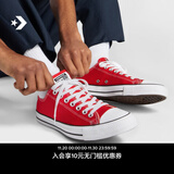 匡威（Converse）CONVERSE匡威 All Star男女经典美拉德圣诞低帮帆布鞋红色101007 101007/红色 35