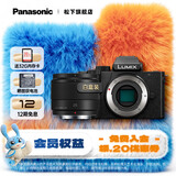 松下（Panasonic）Lumix G100D M43画幅相机 M43卡口 微单相机 无反数码相机 G100D单机+【25mmF1.7】单镜头定焦