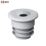 海立40下水管密封圈塞硅胶厨房下水道防臭神器地漏盖洗衣机排水封口器