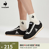 乐卡克法国公鸡男女复古低帮运动蒙贝利尔休闲鞋跑步鞋CMT-213366 黑色 44