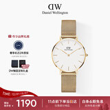 丹尼尔惠灵顿（DanielWellington）DW流金表女表金属表带欧美简约时尚女士手表生日礼物DW348
