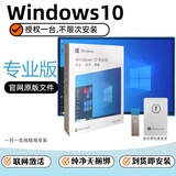 正版win10专业版系统u盘重装windows11家庭中文升级Pro纯净版 win10专业版-中文简体U盘安装